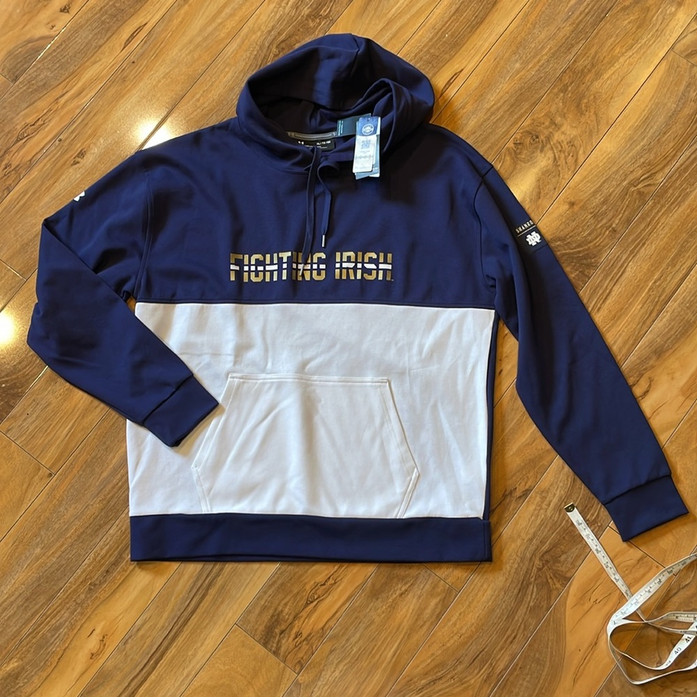 NWT men’s XL Under Armour Notre Dame fighting Irish hoodie